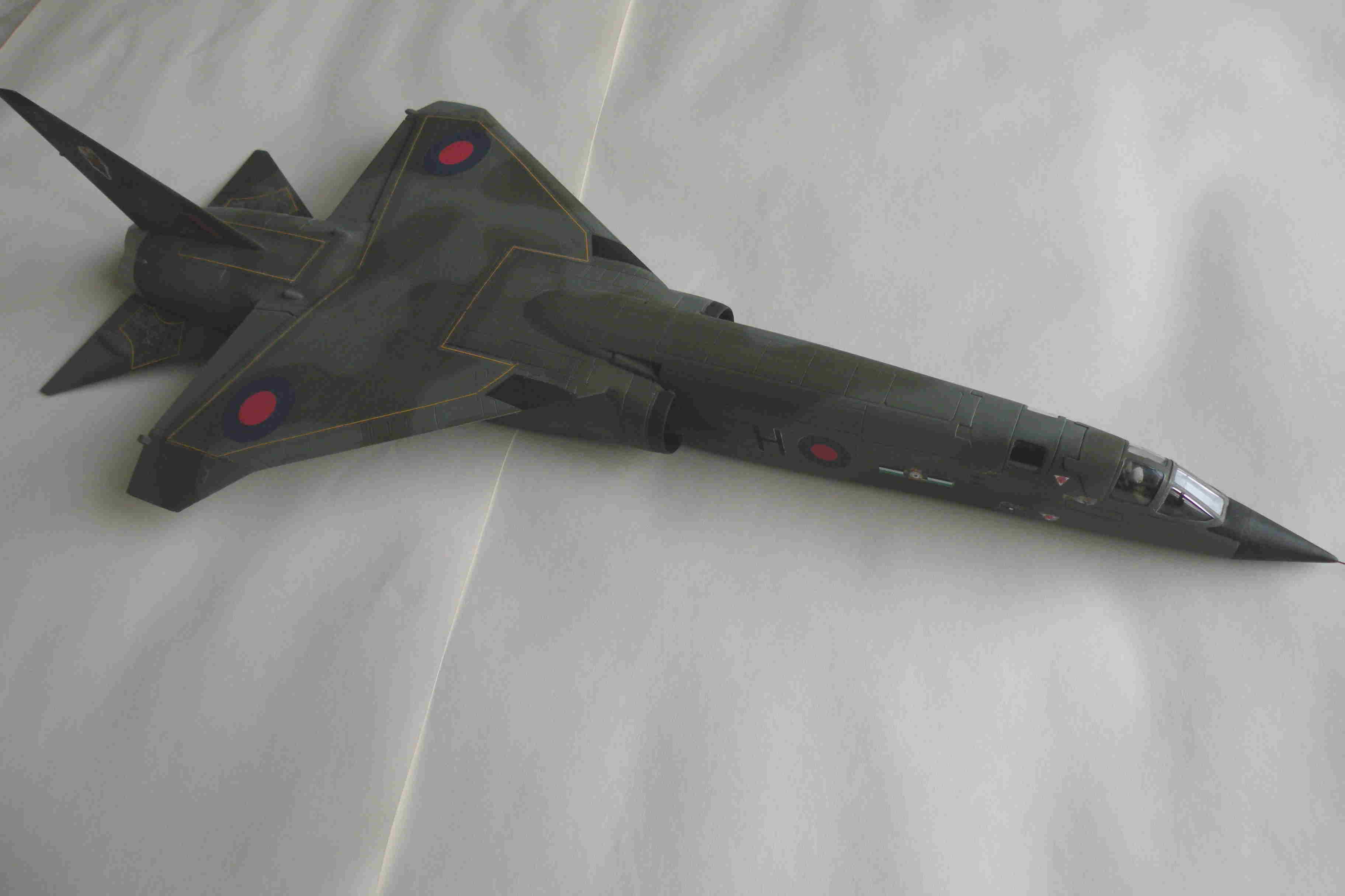 Repainted 1/46 Airfix TSR2 