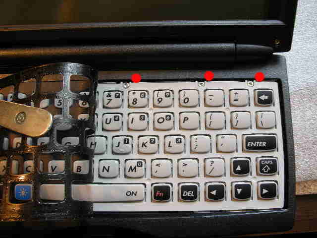 -keyboard  screws view -