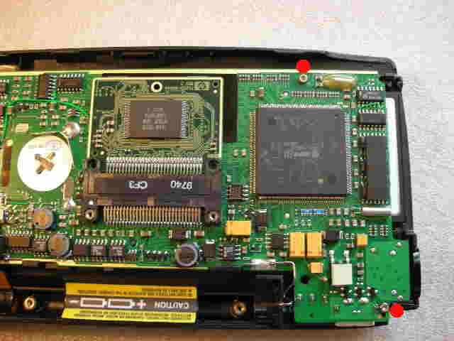 -main board screws view -