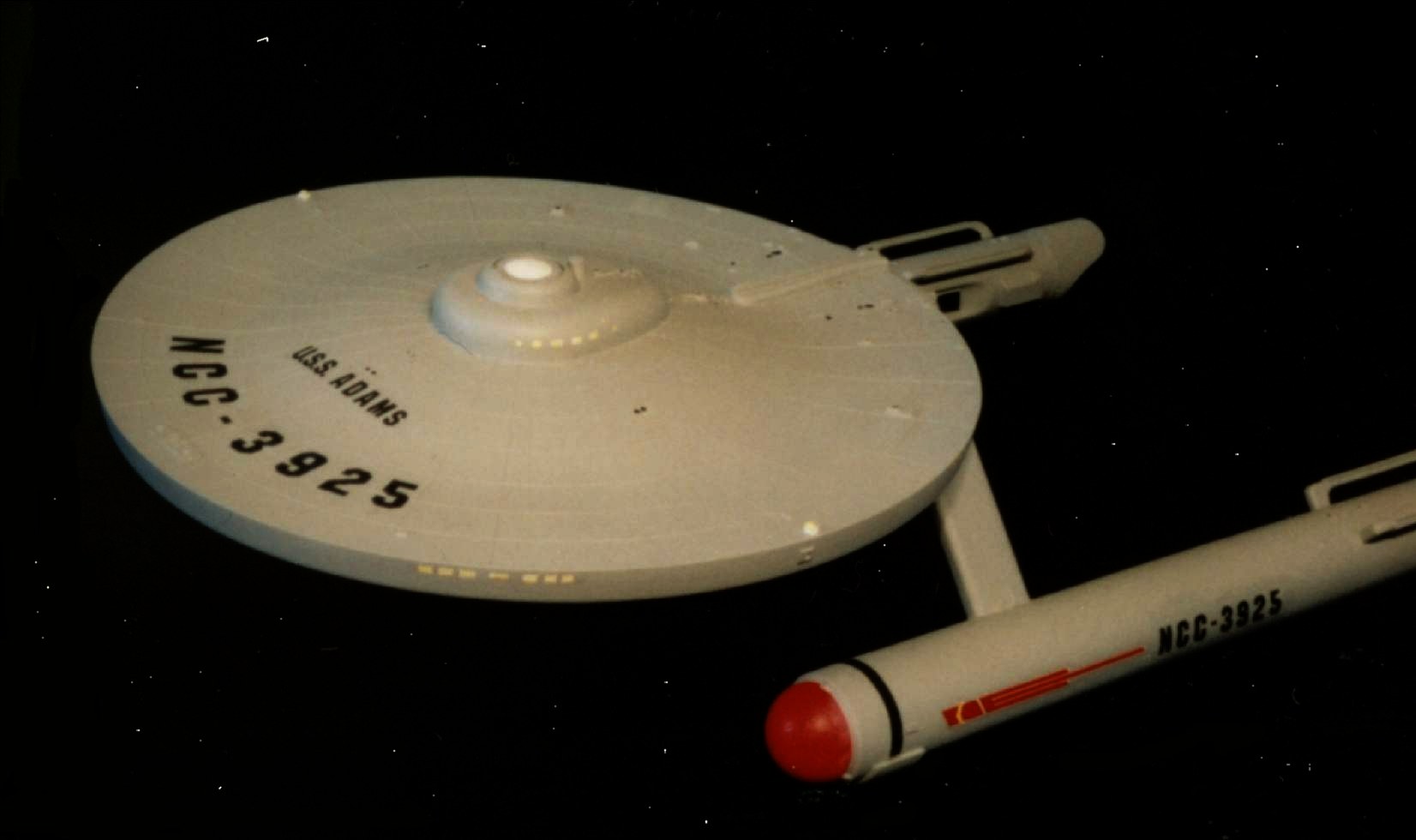 STAR TREK Adams spacecraft model 