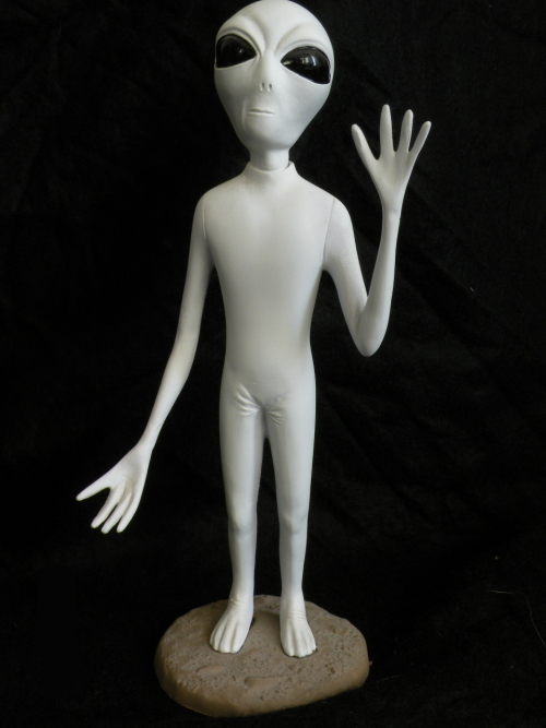 the grey  alien